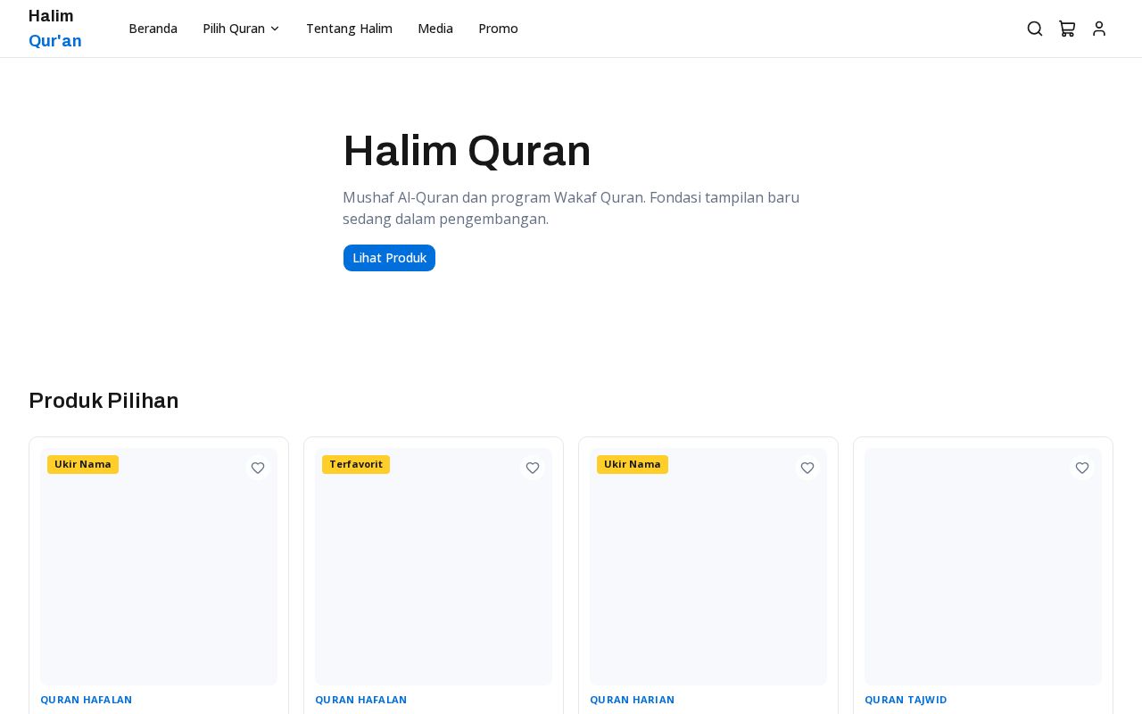 Preview of Halimquran Web
