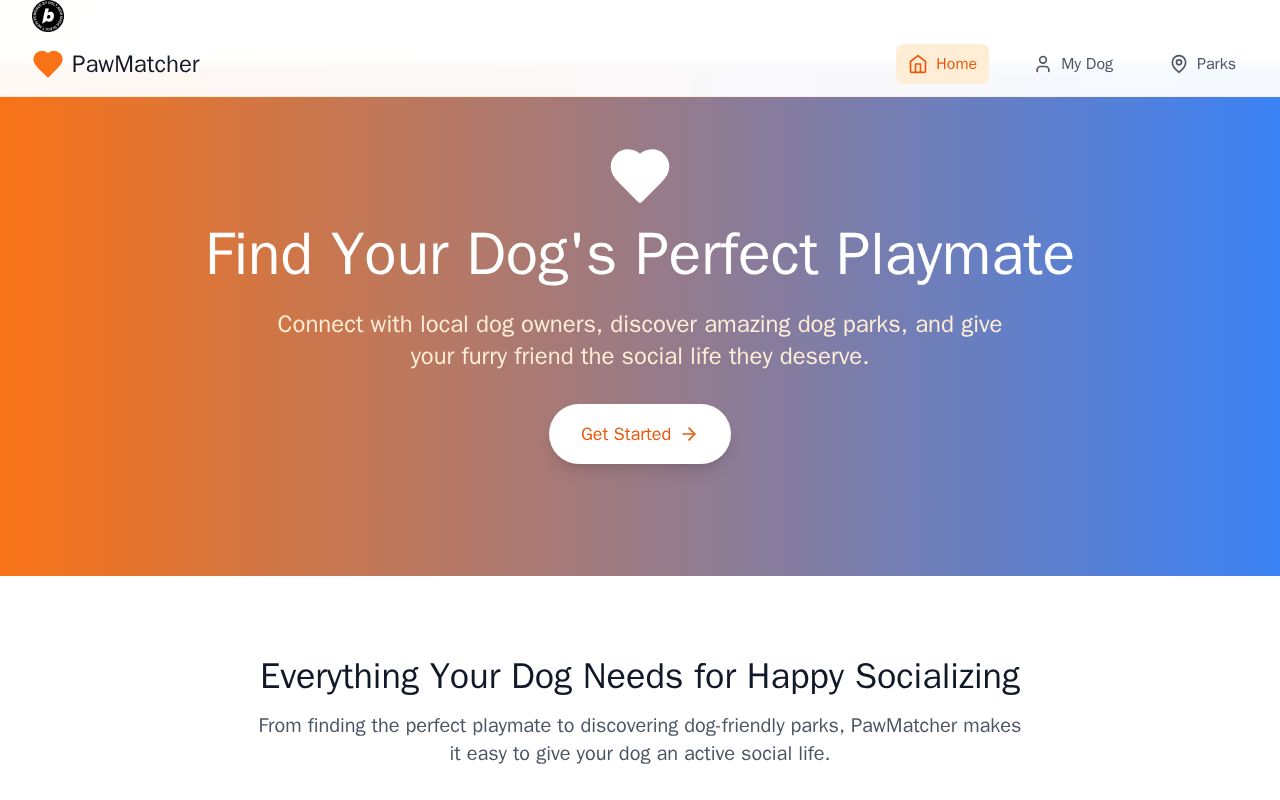 Preview of pawmatcher.com