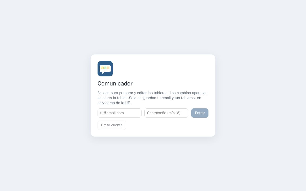 Preview of Comunicador