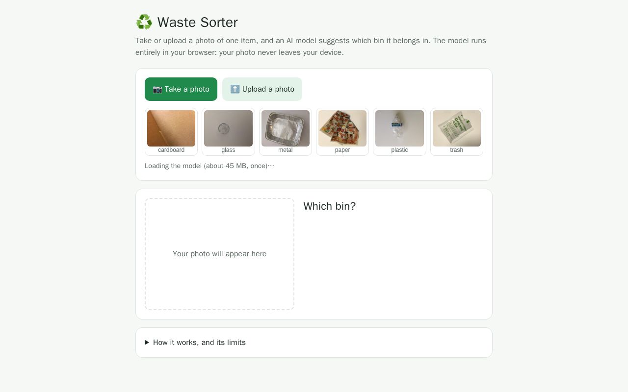 Preview of Waste Sorter