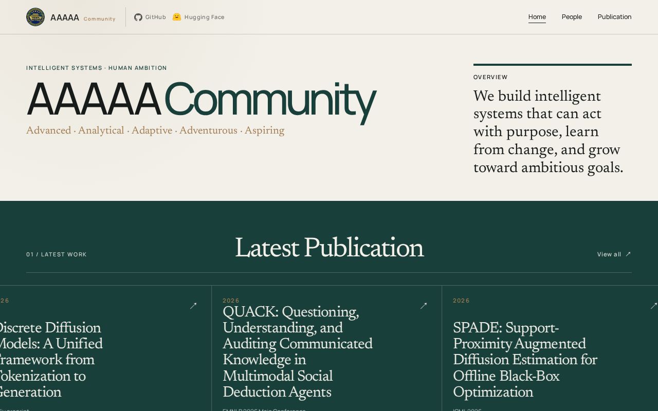 Preview of Website for AAAAA