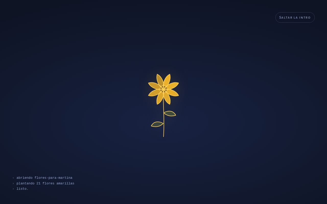 Preview of Flores Para Martina