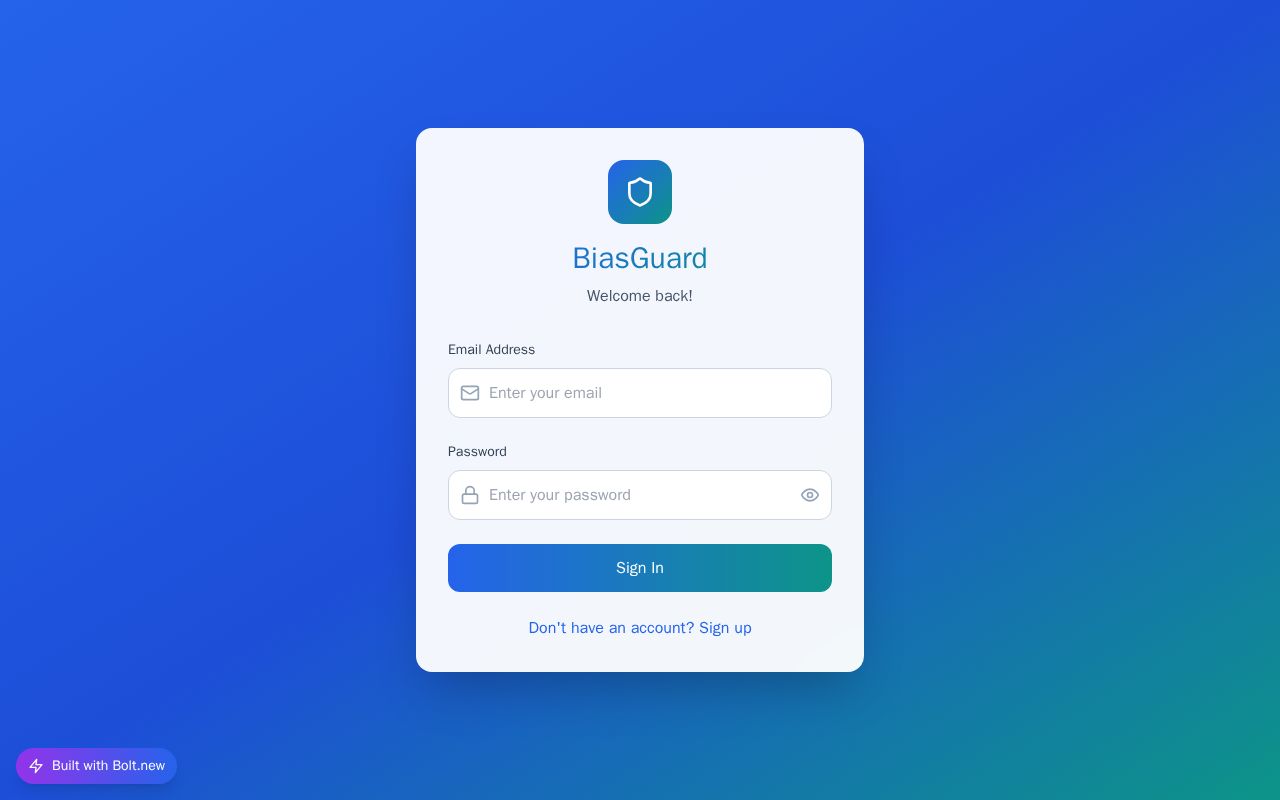 Preview of BiasGuard