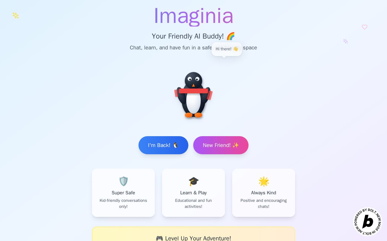 Preview of Imaginia AI