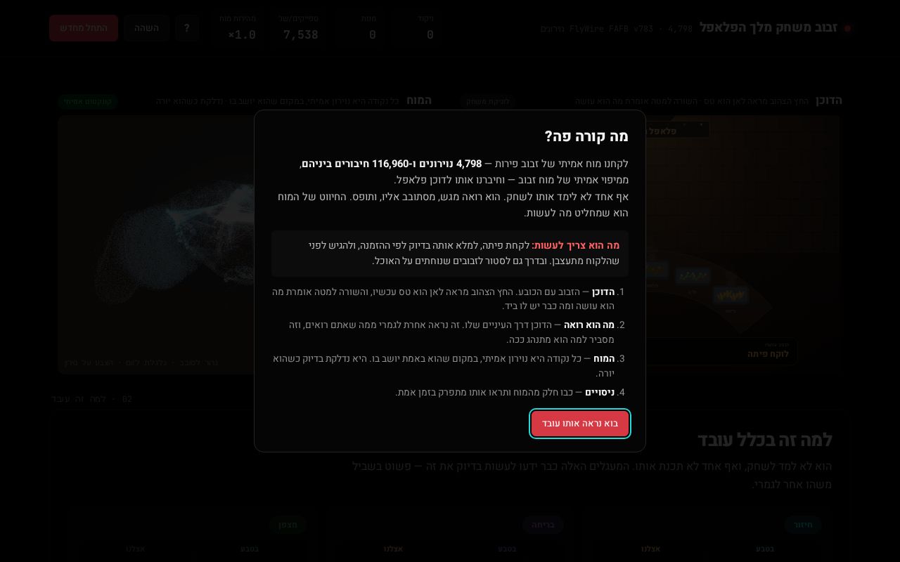 Preview of Fly Brain Falafel