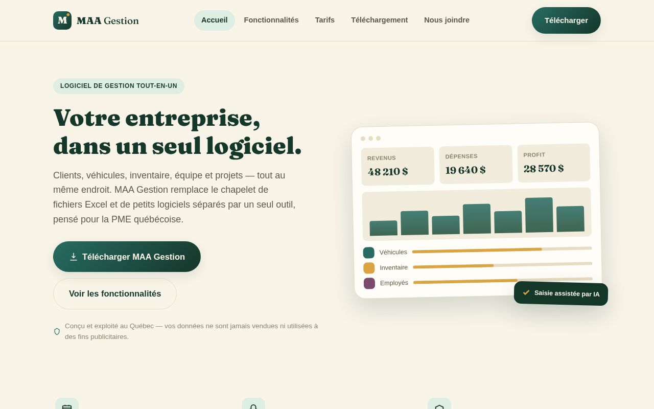 Preview of Gestion App Web