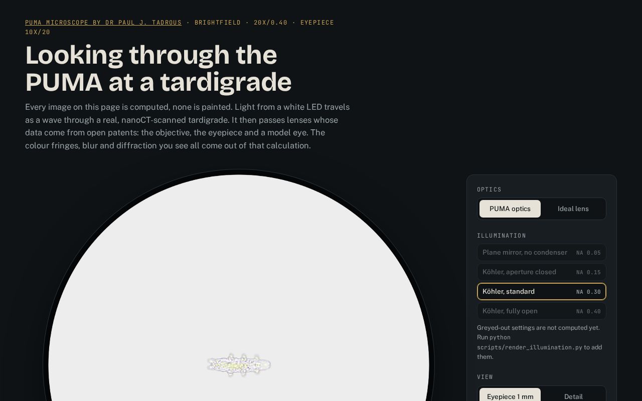 Preview of Puma Virtual Eyepiece