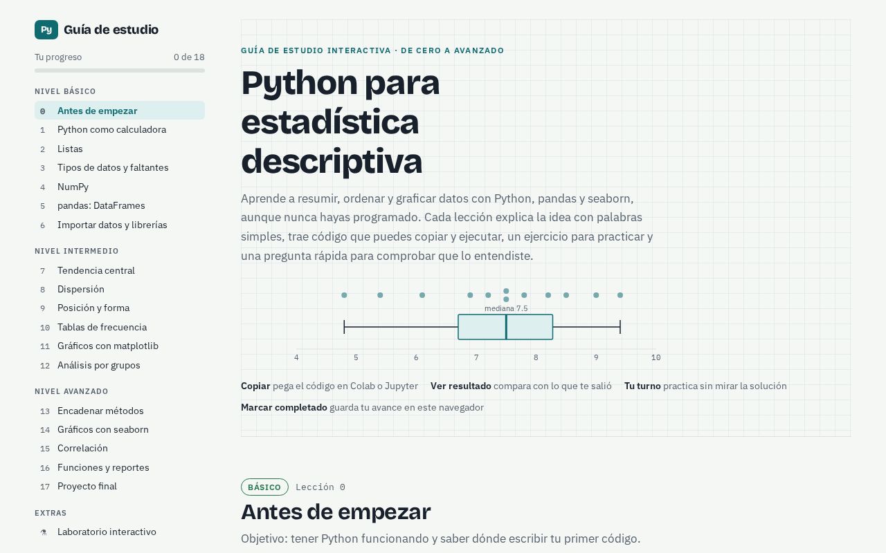 Preview of Guia Python