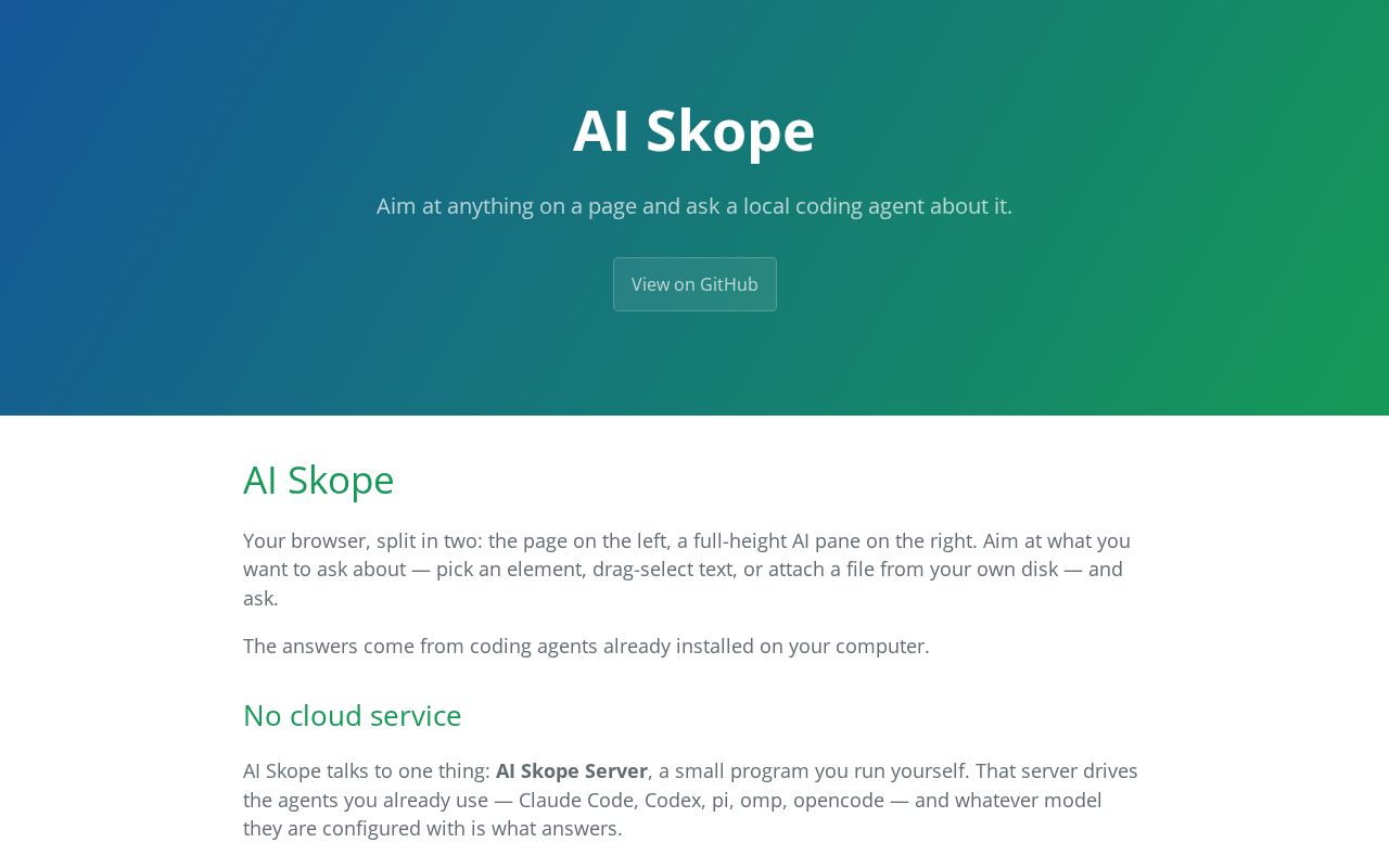 Preview of Ai Skope