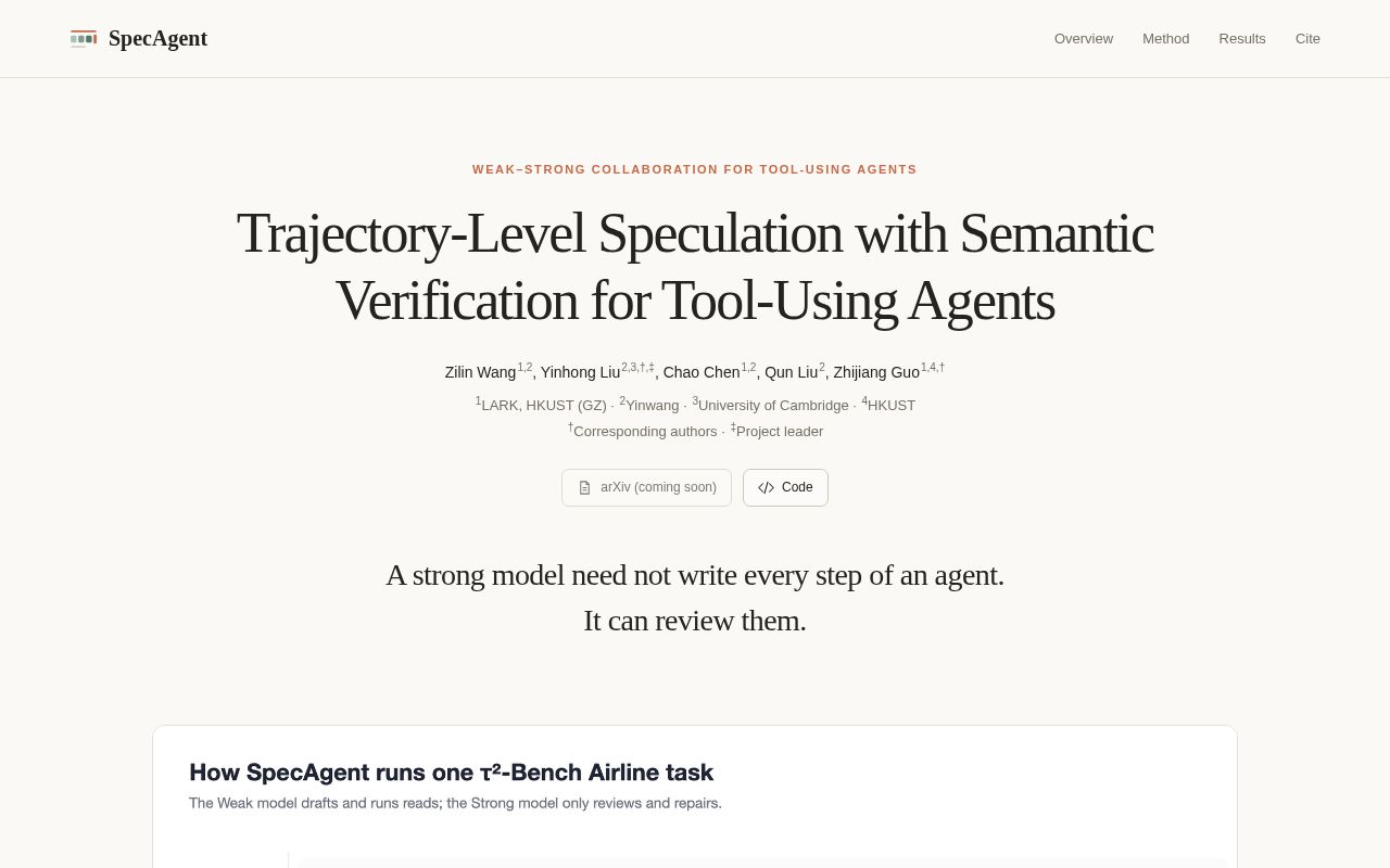 Preview of Specagent Github Io