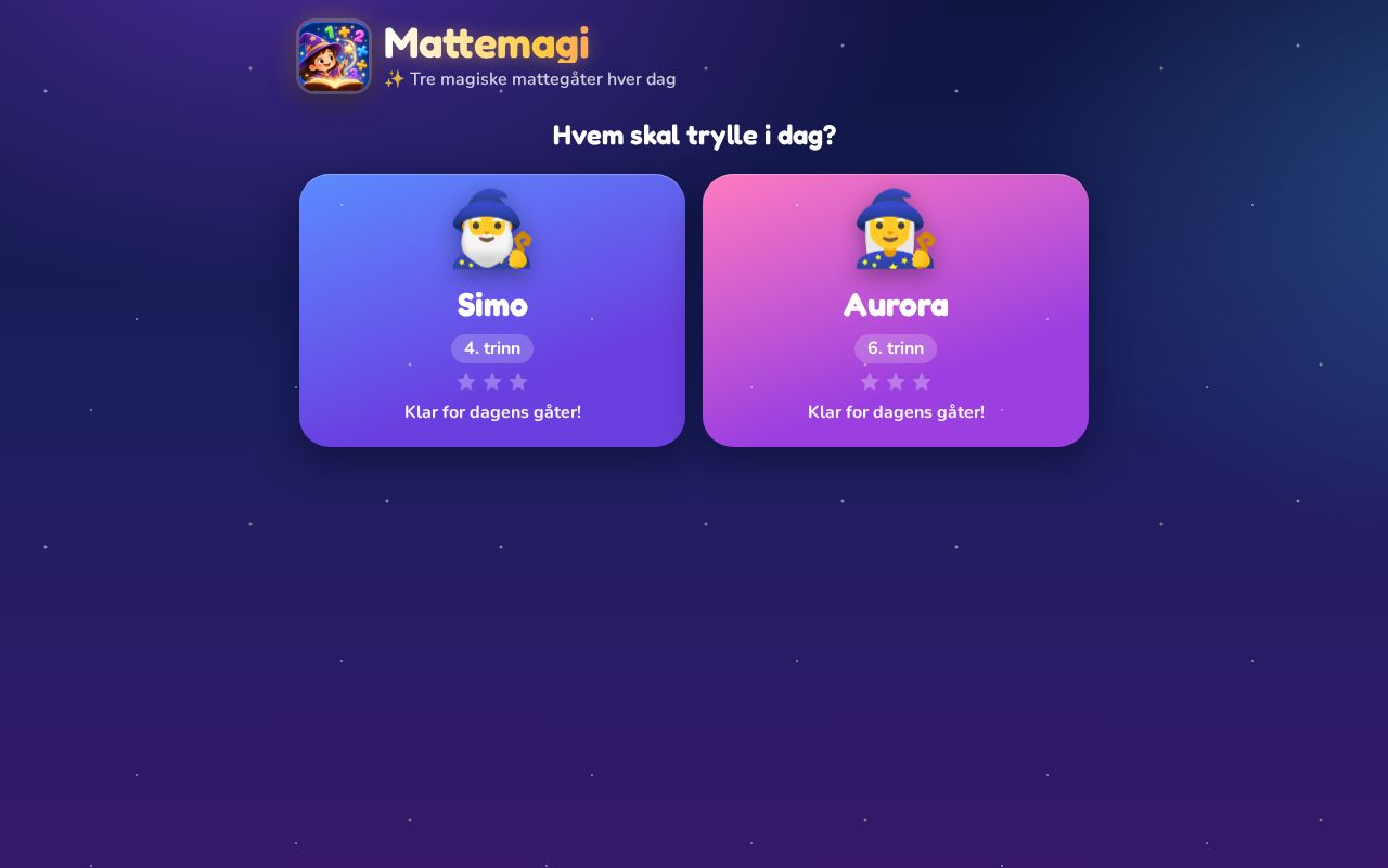 Preview of Mattemagi