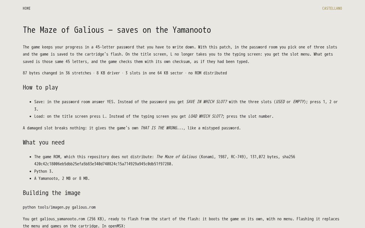 Preview of The Maze of Galious