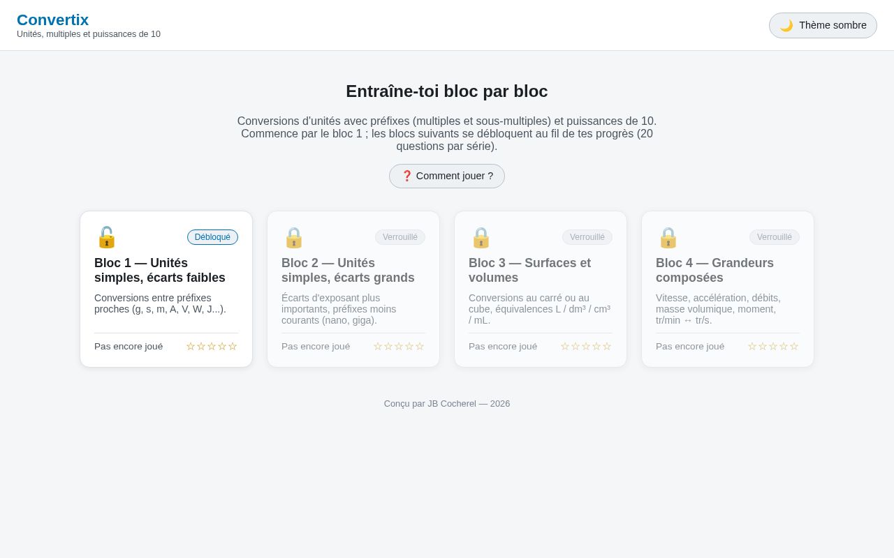 Preview of Convertix