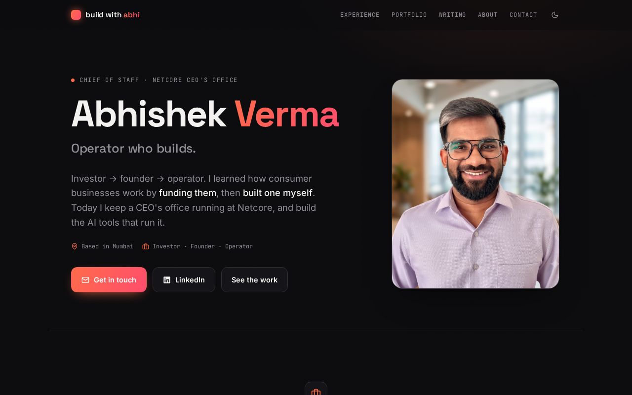 Preview of Personal website