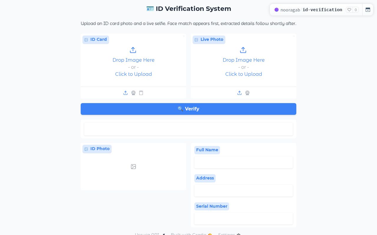Preview of Id Verification