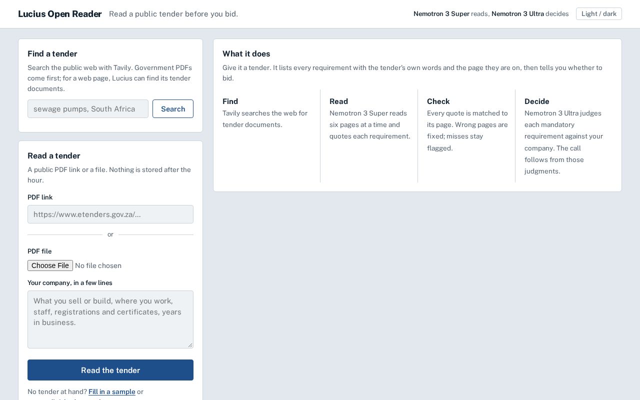 Preview of Lucius Open Reader