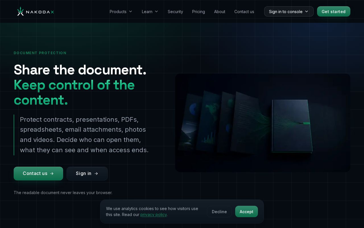 Preview of Nkx Upload