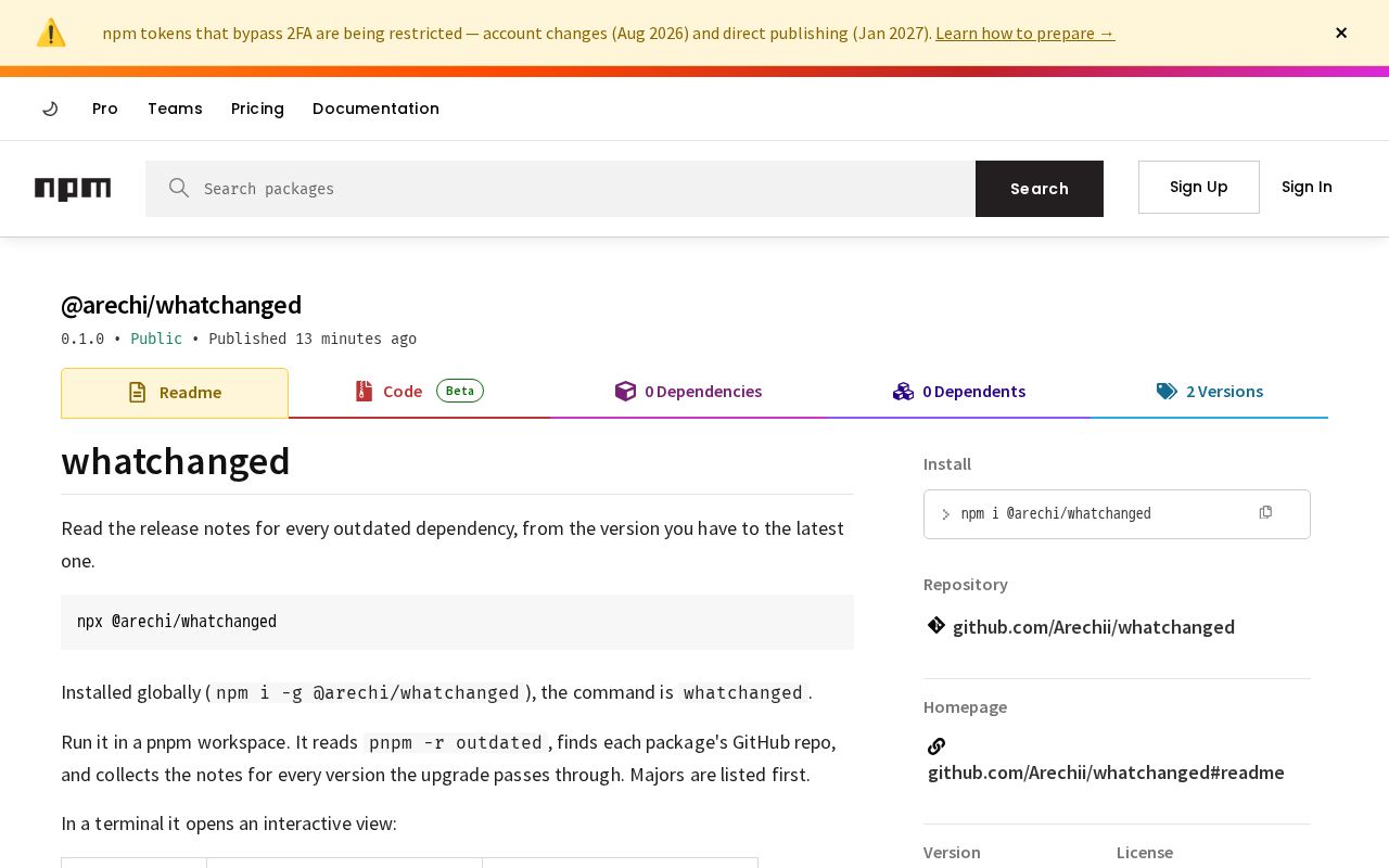 Preview of Whatchanged