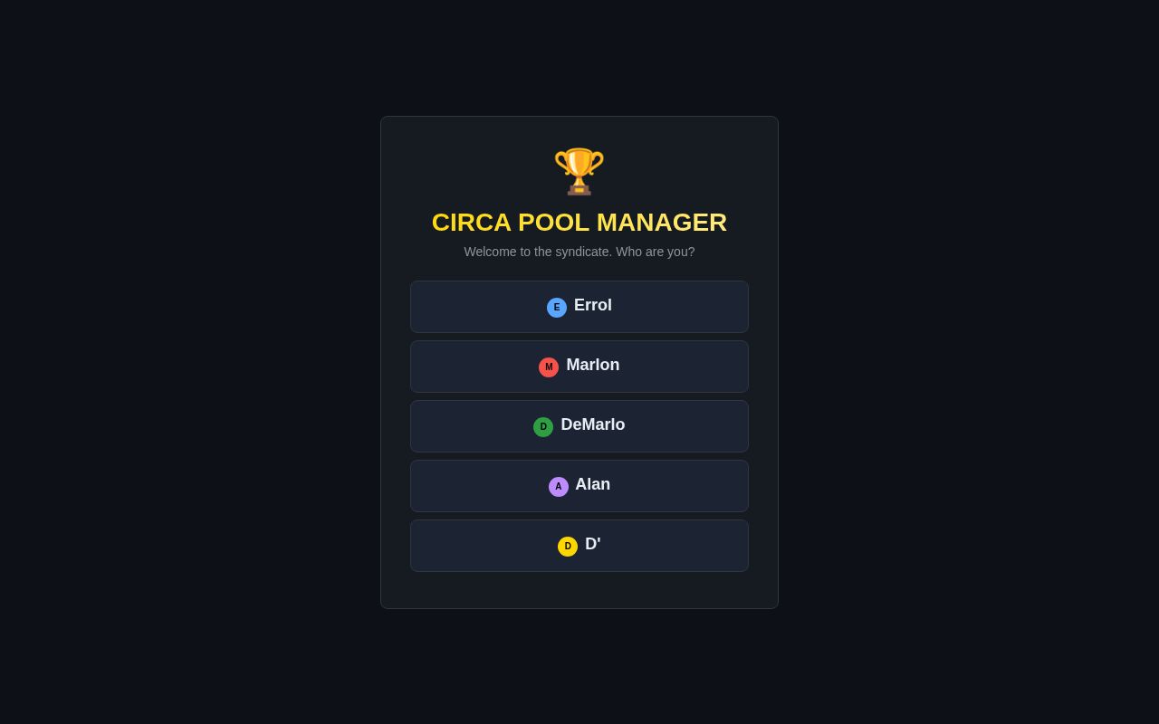 Preview of Circa Pool Manager