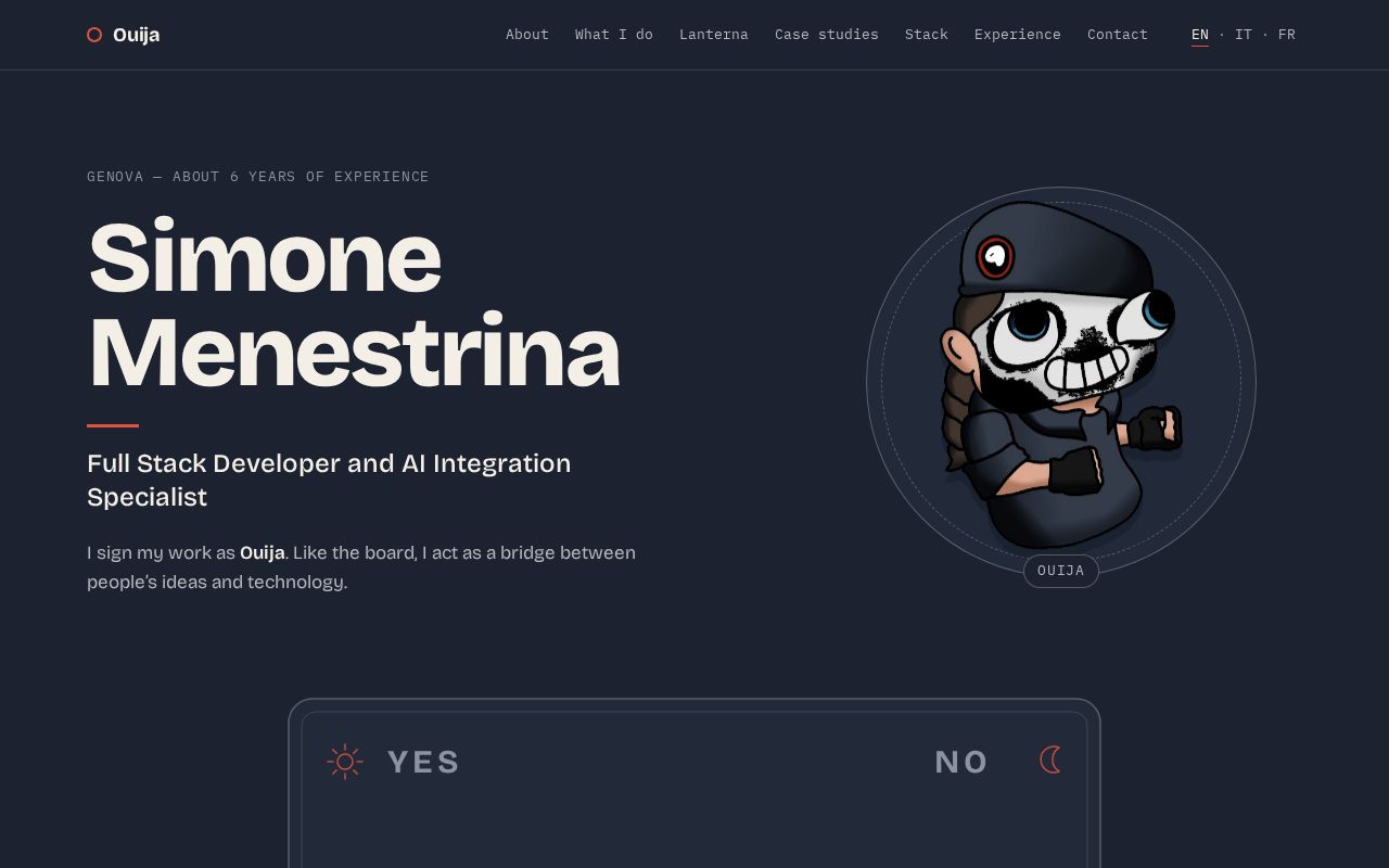 Preview of Ouija1733 Github Io