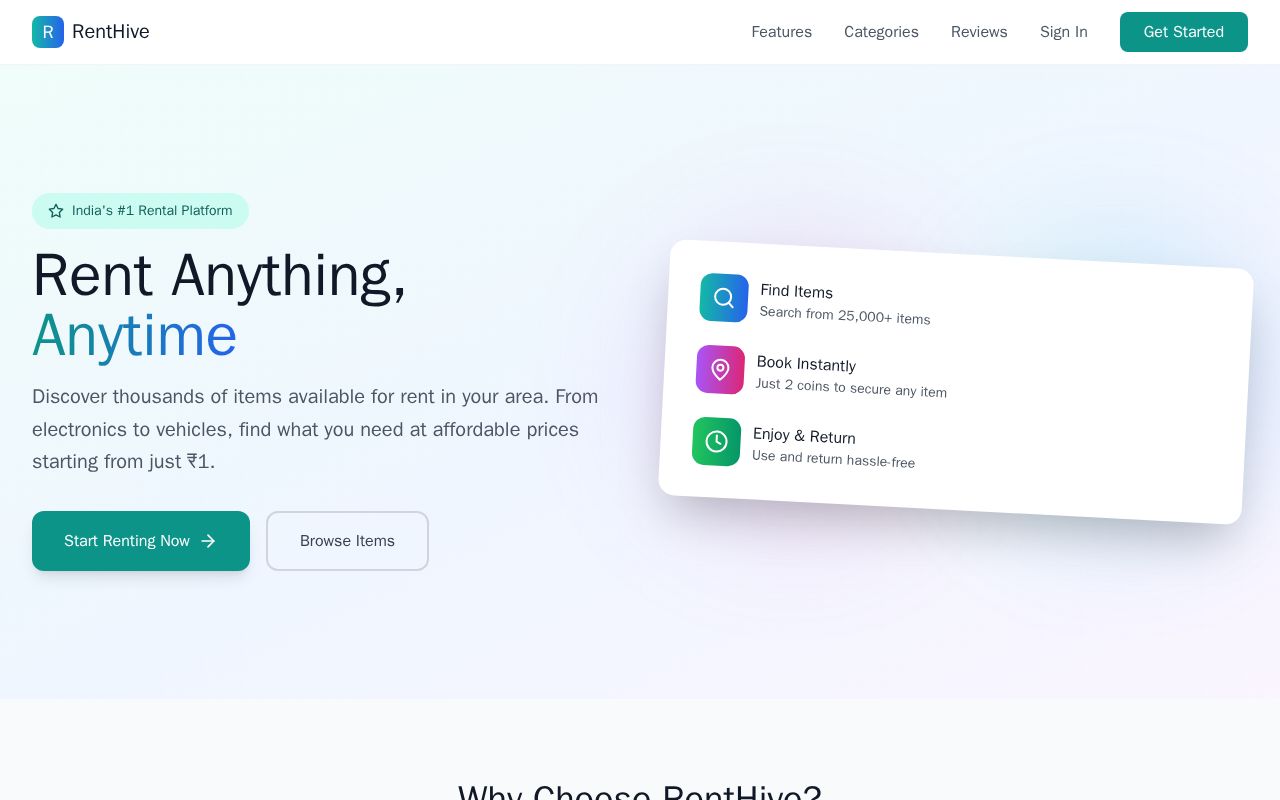 Preview of RentHive