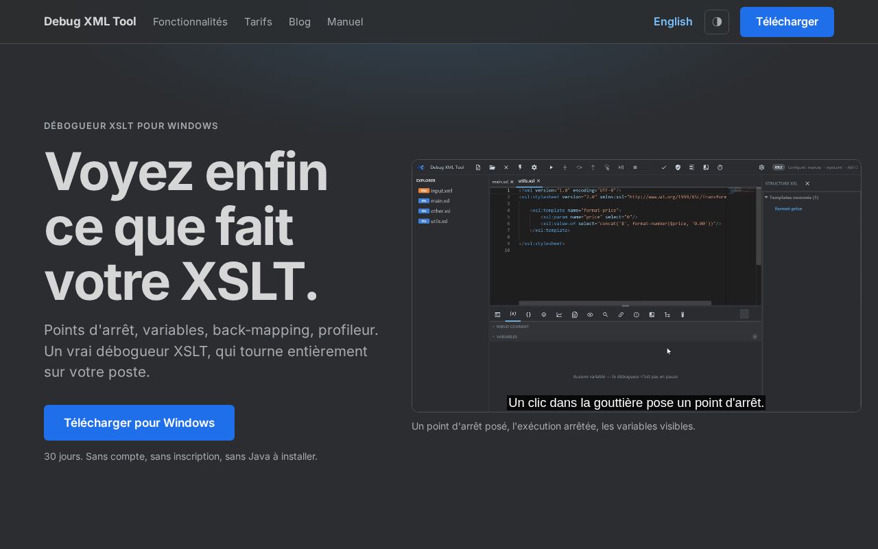 Preview of Debugxmltool Releases
