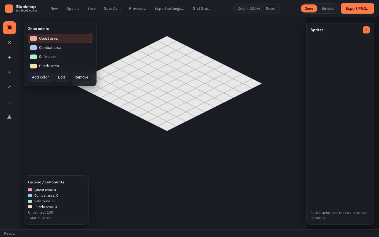 Preview of Blockmap