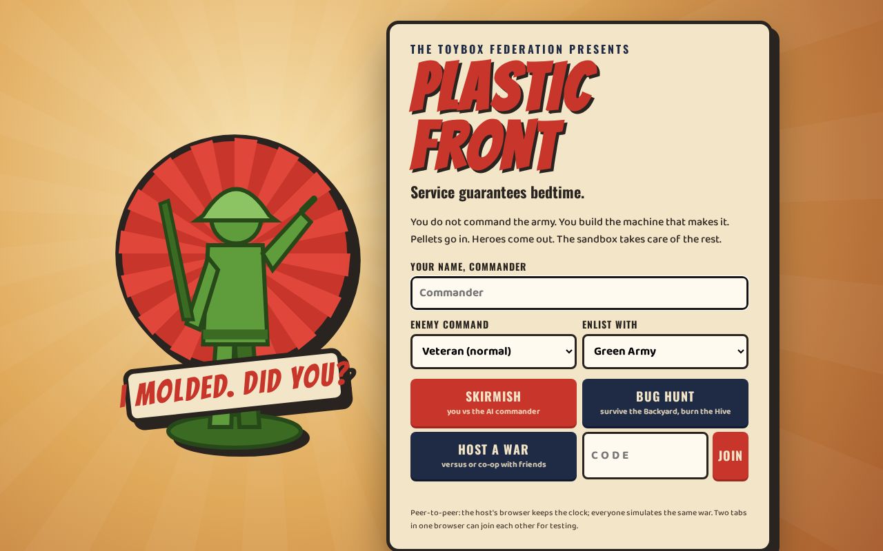 Preview of Plastic Front