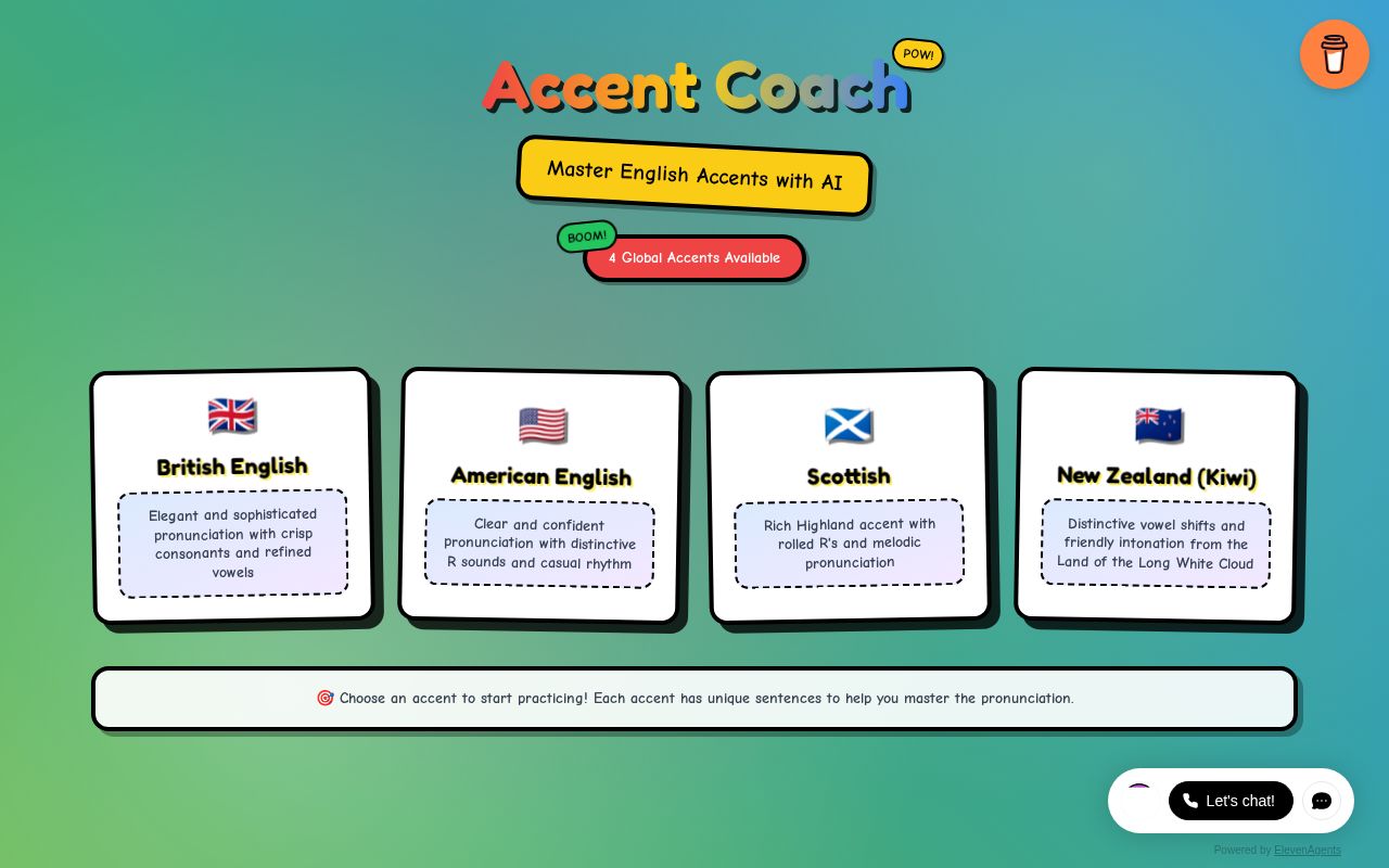Preview of My Cool Accent Coach