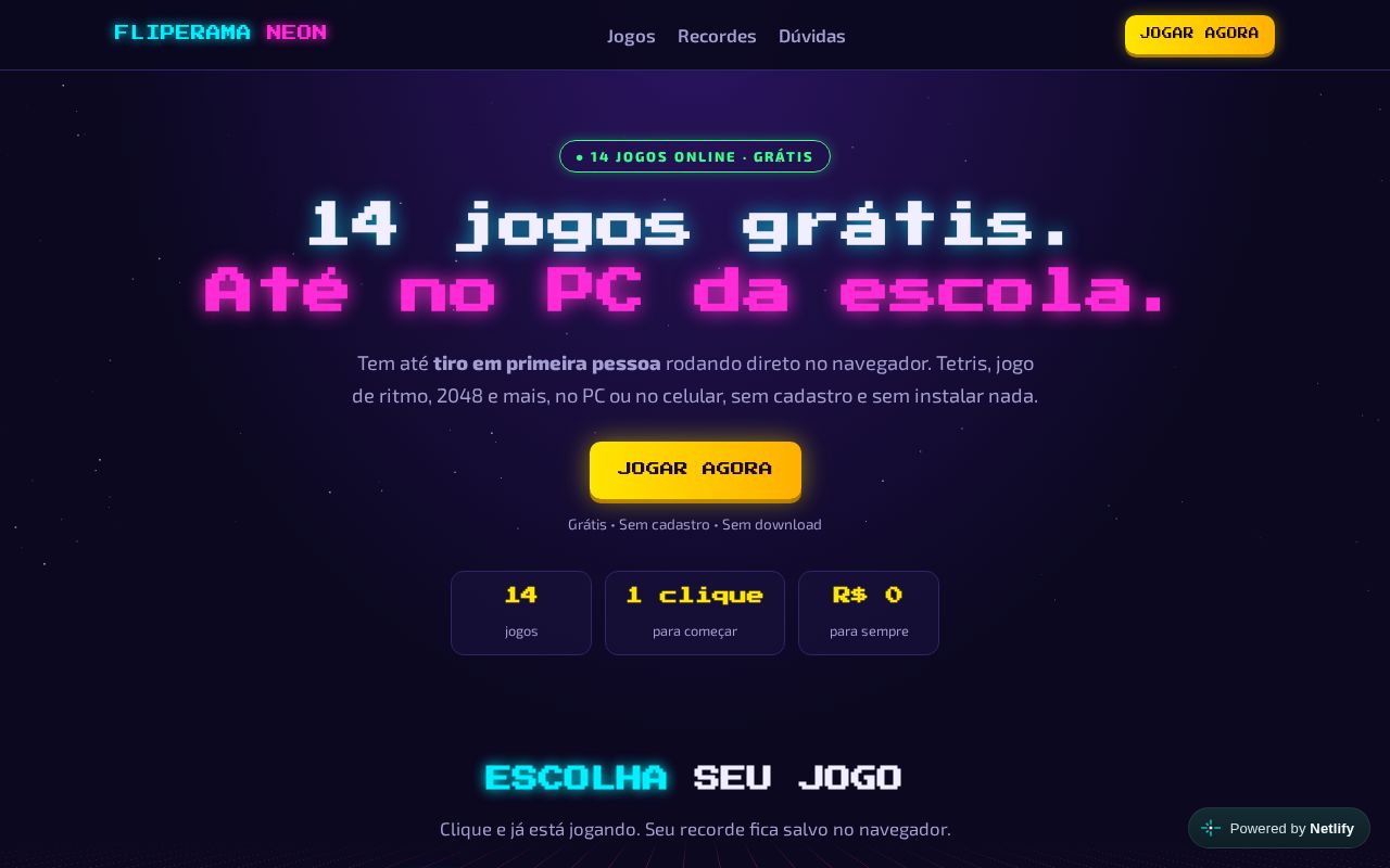 Preview of Fliperama Neon