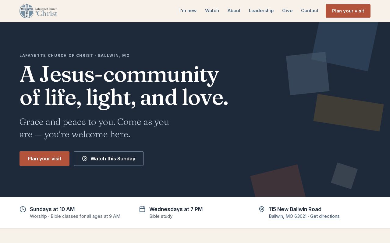 Preview of Website