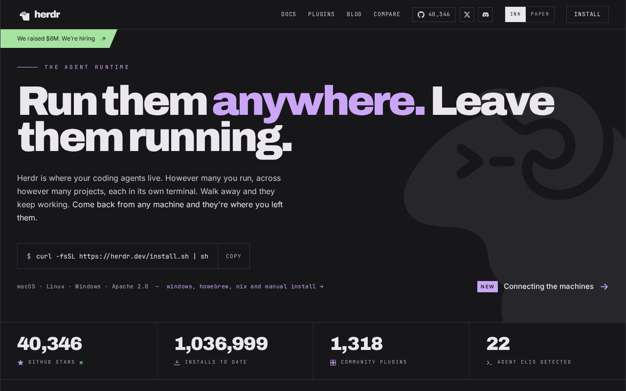 Preview of Herdr Projects