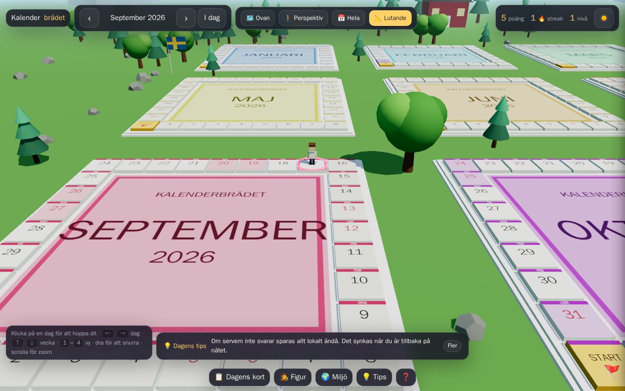 Preview of Kalender Bradet