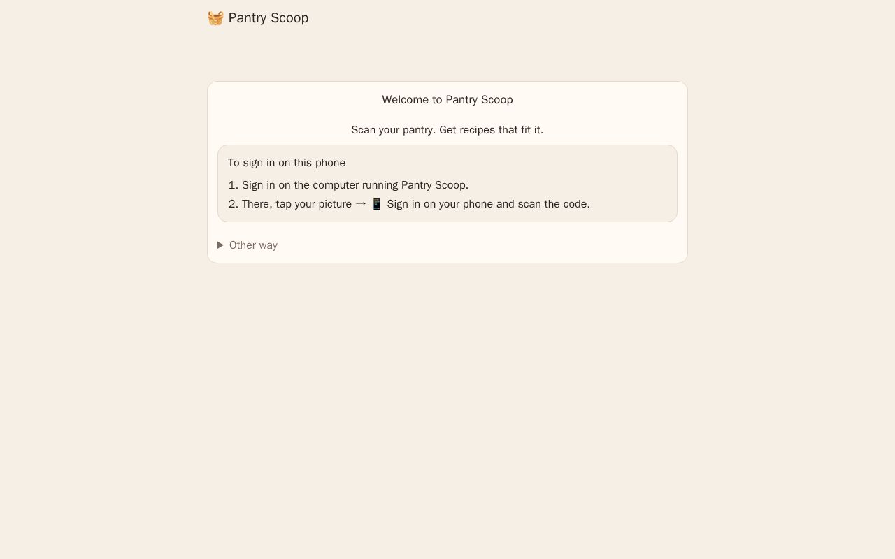 Preview of Pantry Scoop