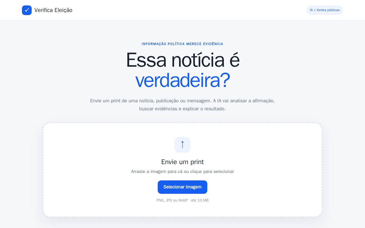 Preview of Verifica Eleicao