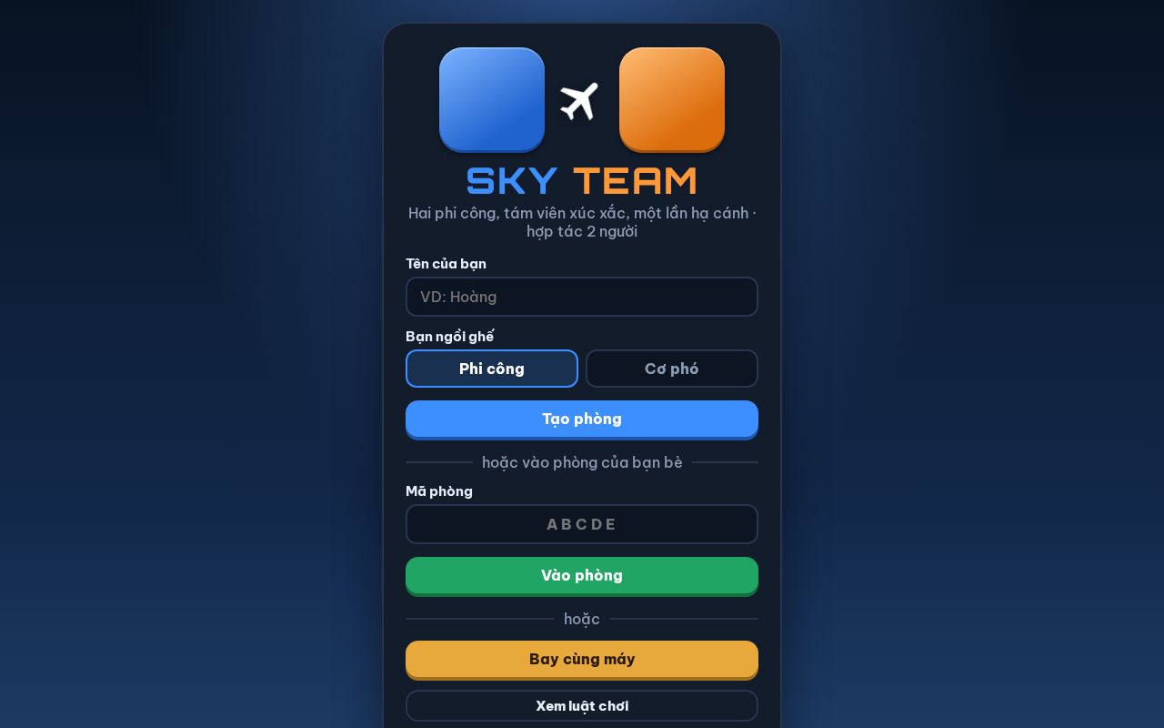Preview of Sky Team
