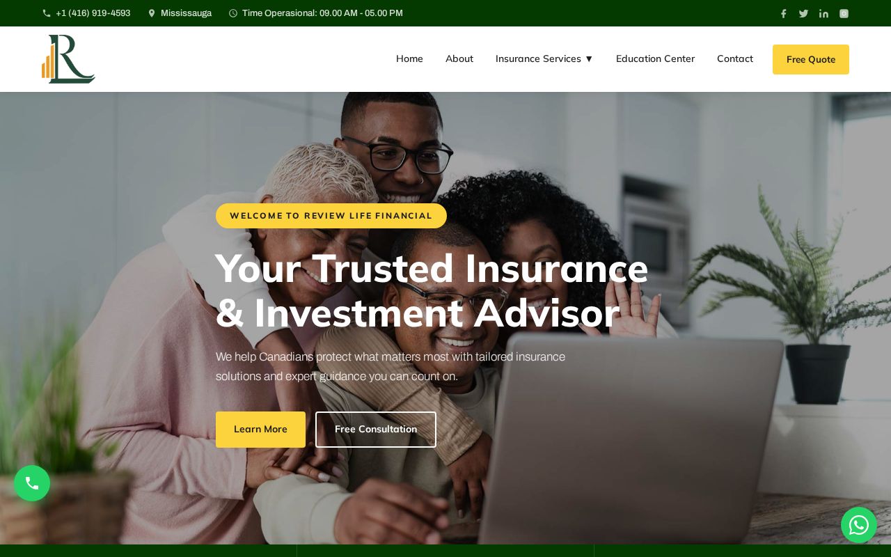Preview of Pixel-accurate static clone of meetmyadvisor.ca