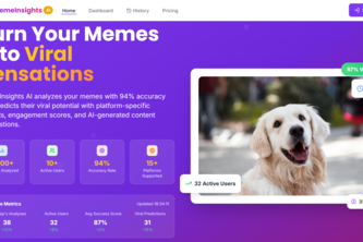 Preview of MemeInsights AI