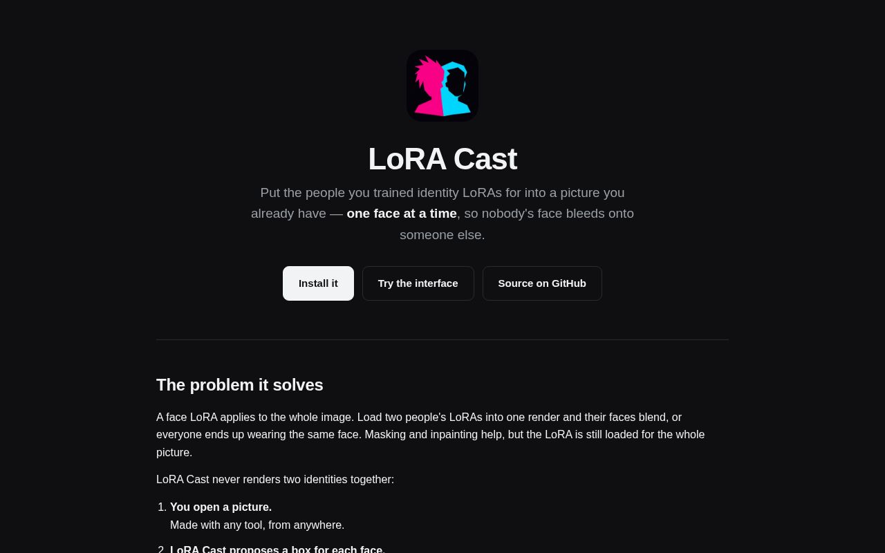 Preview of Lora Cast