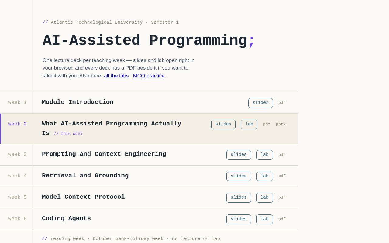 Preview of AI-Assisted Programming