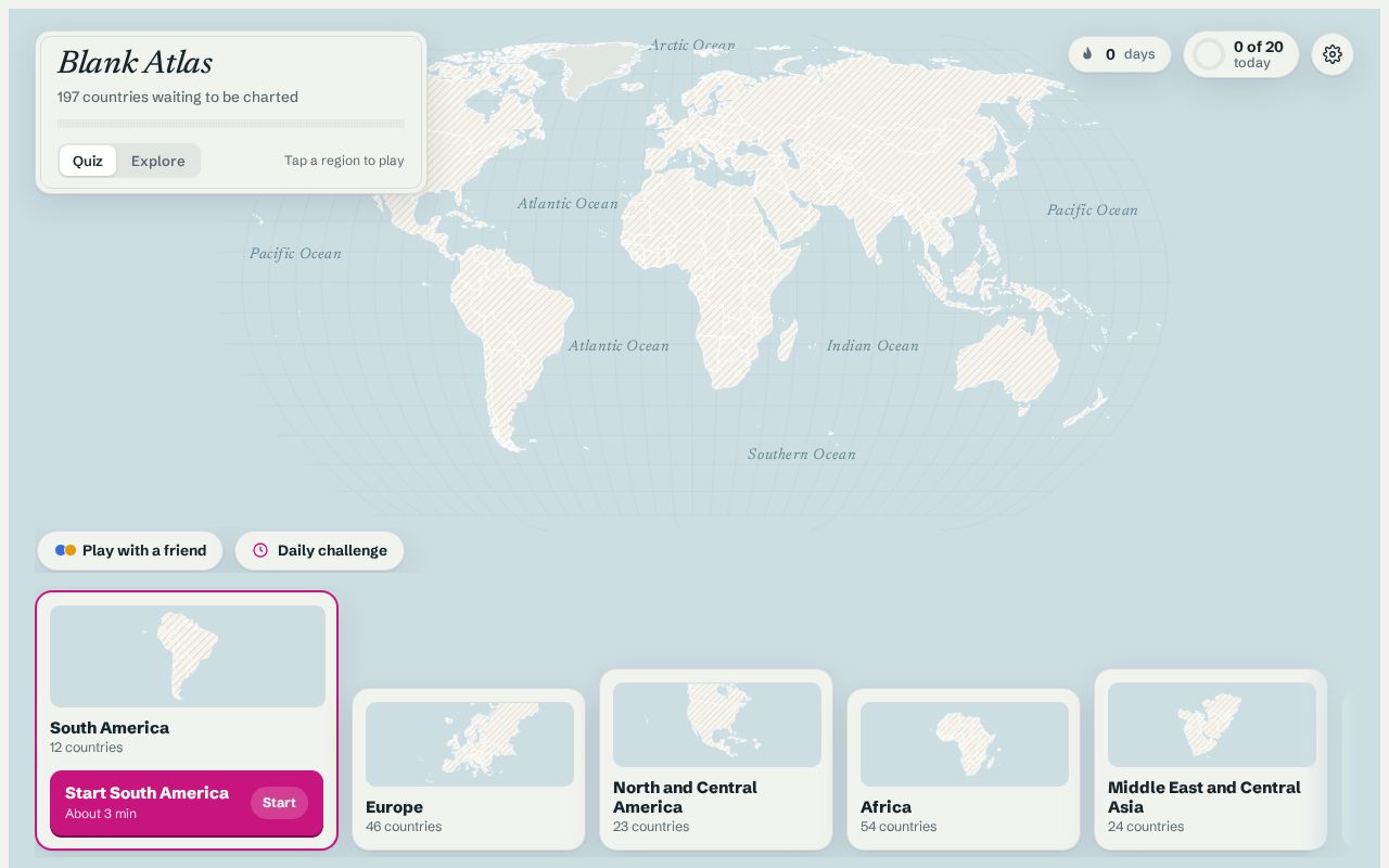 Preview of Blank Atlas
