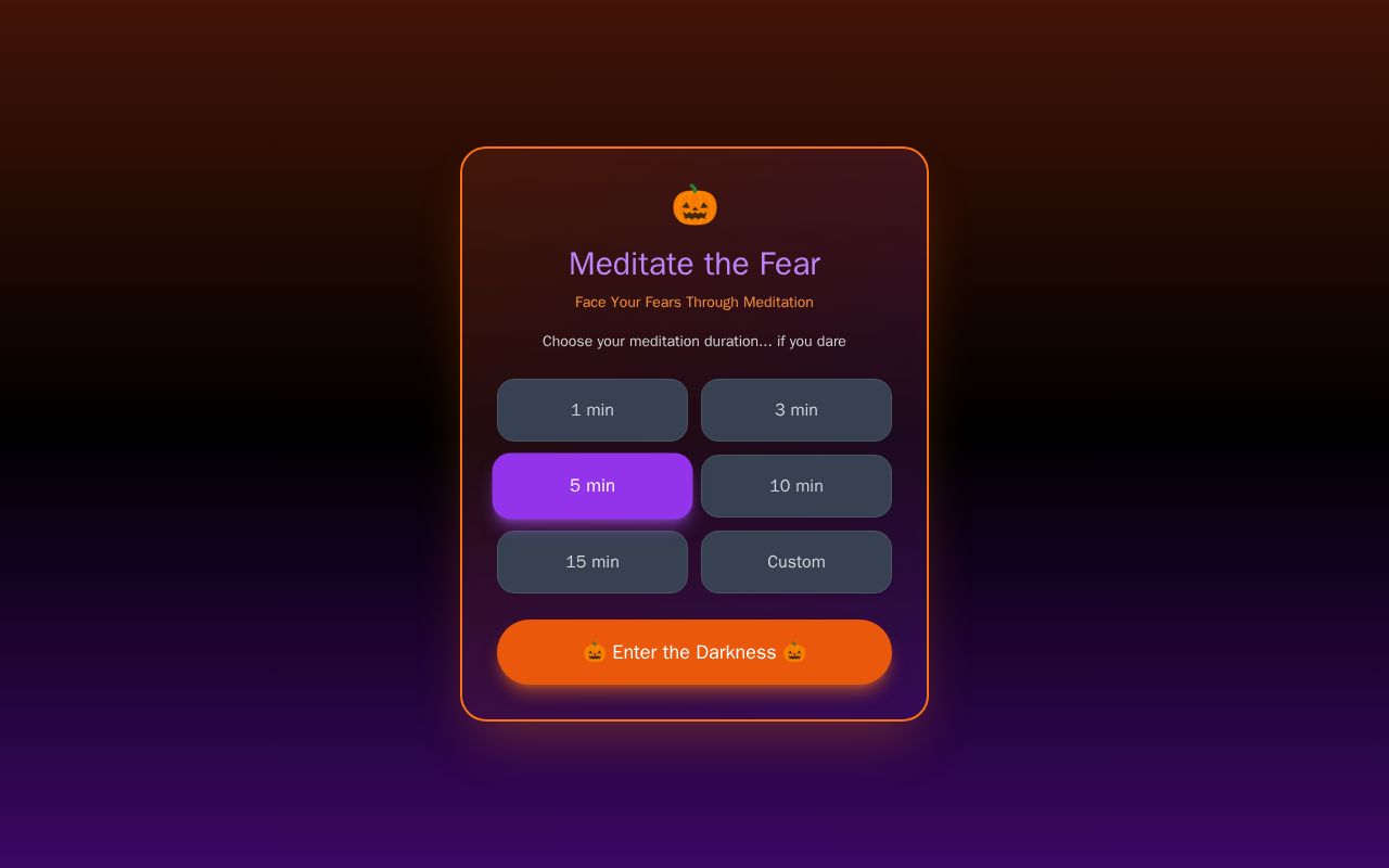 Preview of Meditate the Fear