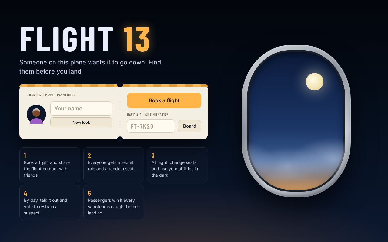 Preview of Flight 13