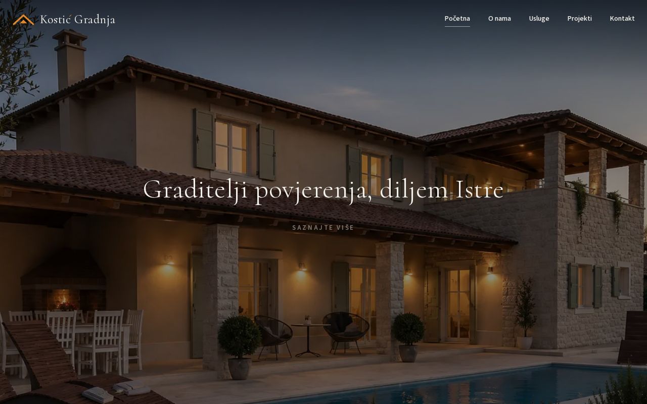 Preview of Kostic Gradnja Showcase
