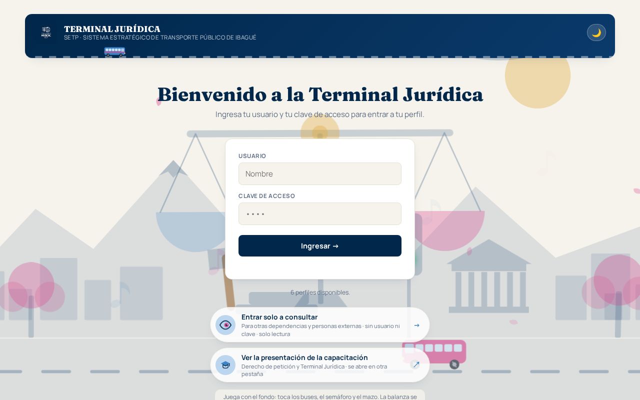 Preview of Terminal Juridica Web