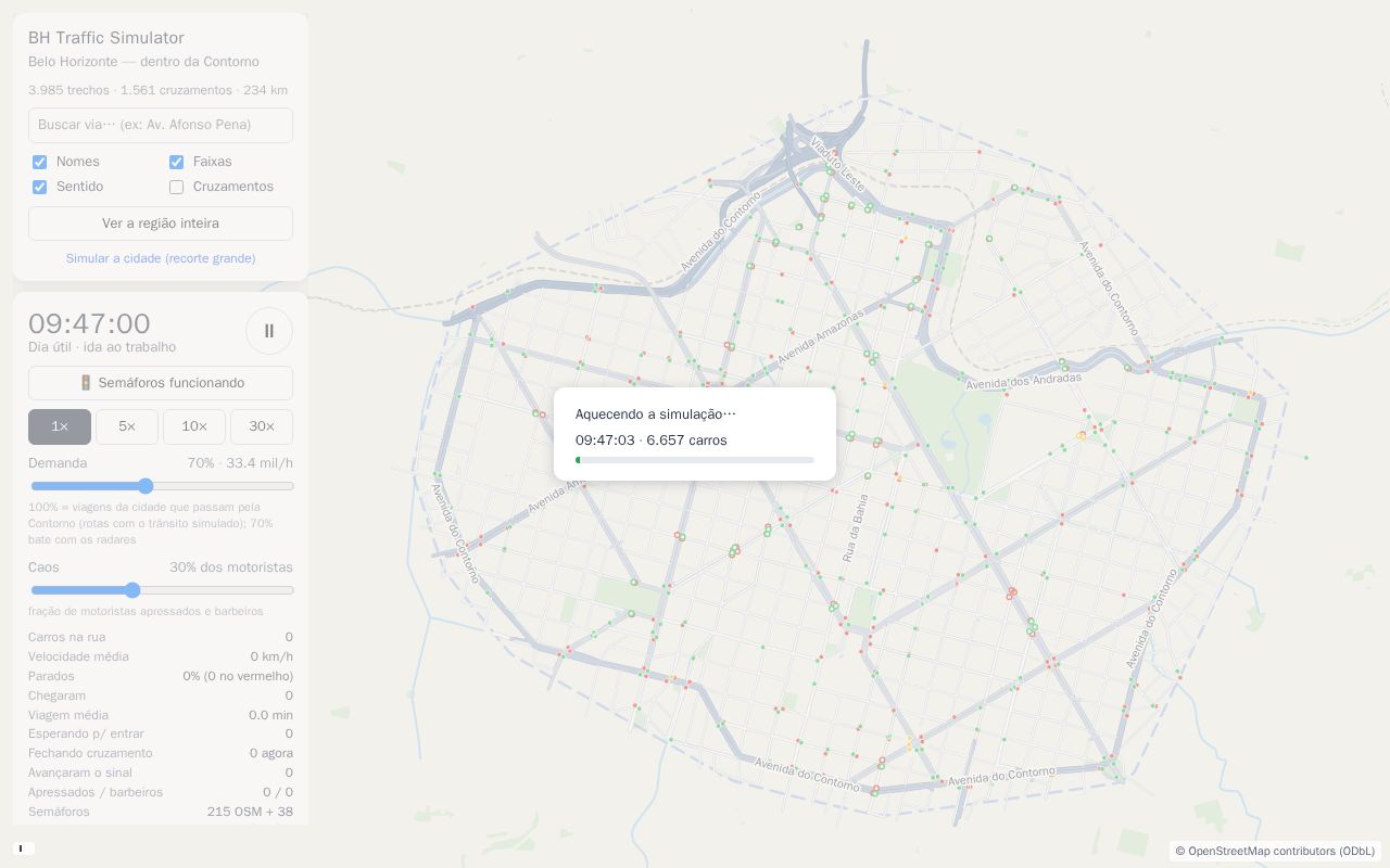 Preview of Bh Traffic Simulator