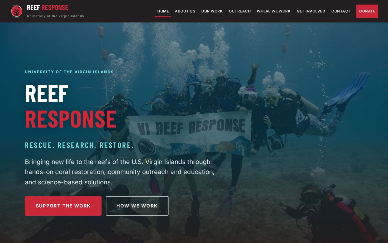 Preview of Website