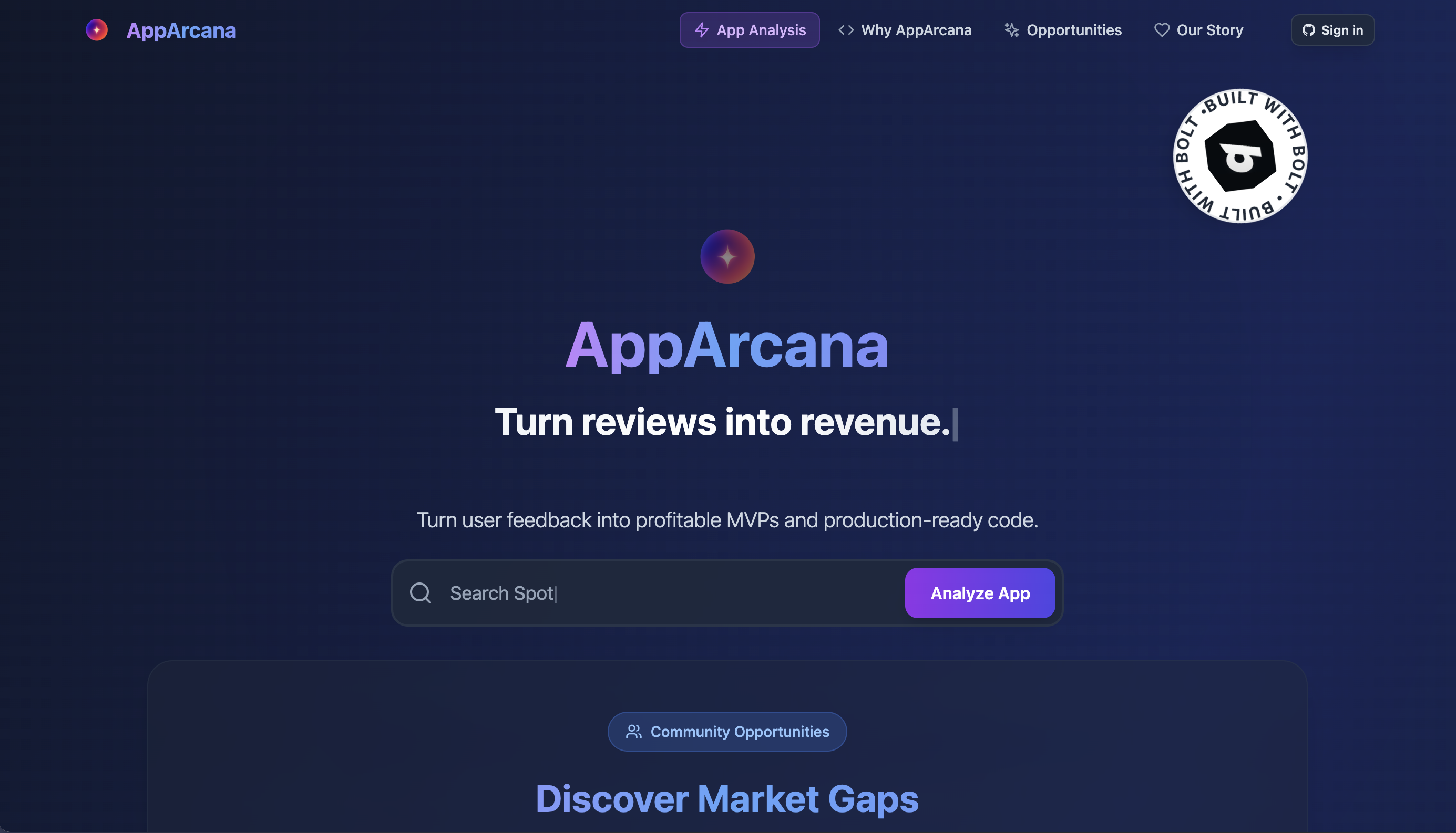 Preview of AppArcana