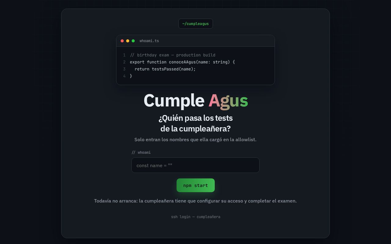 Preview of Cumple