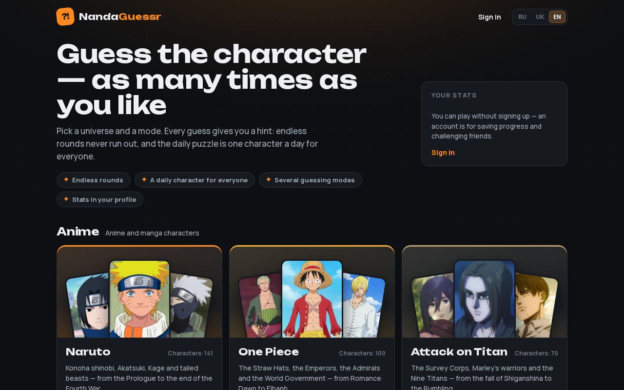 Preview of Naruto Test